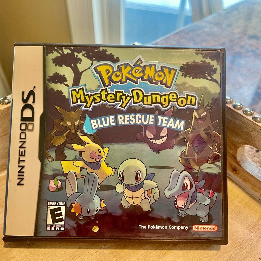 Nintendo Mystery Dungeon Blue Rescue Team DS Game and Case No Manual
